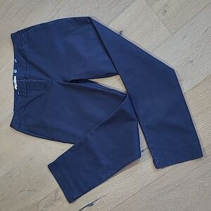 Boden Richmond Pants Women's sz 10R Navy Blue Straight Leg Business Casual Pant